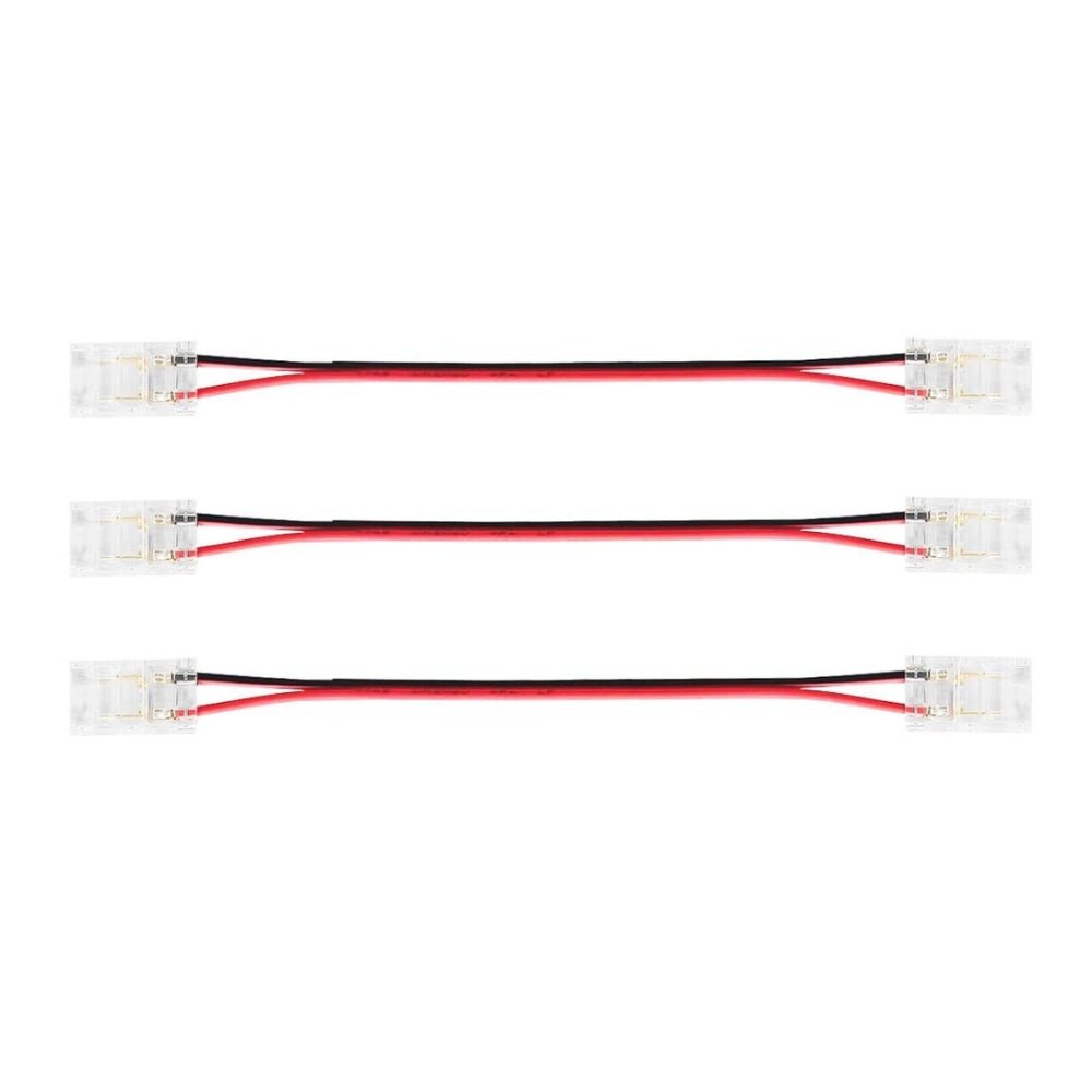 10mm 2 - Pin DC Connectors for Single COB LED Strip Light IP20 - House of LEDS