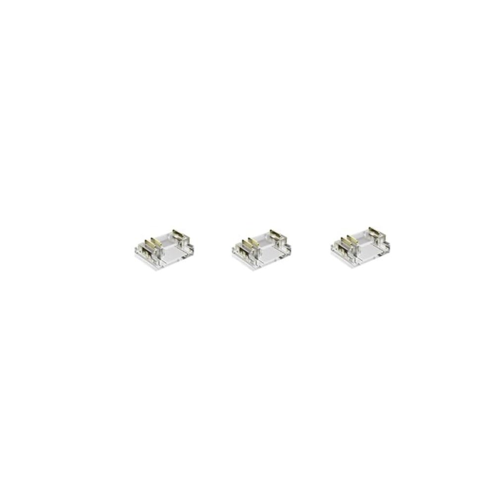 12mm 3 - Pin Connectors Kit for RGB IC SPI COB LED Strip Light IP20 - House of LEDS