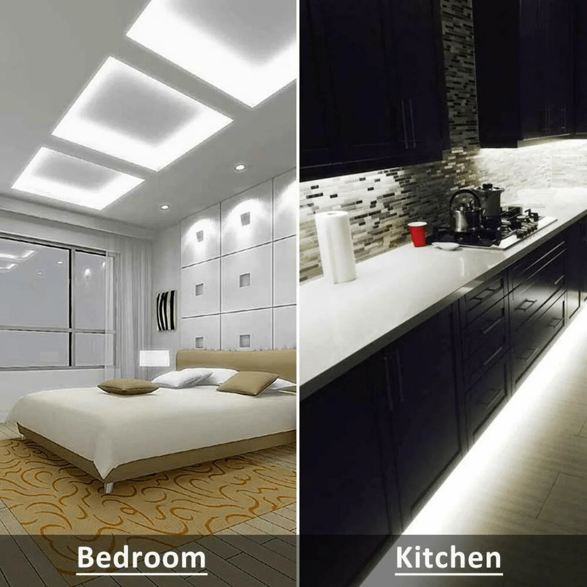 Cool White LED Neon Flex 24V 8x16mm 120LEDs/m IP65 Waterproof 15m - House of LEDS