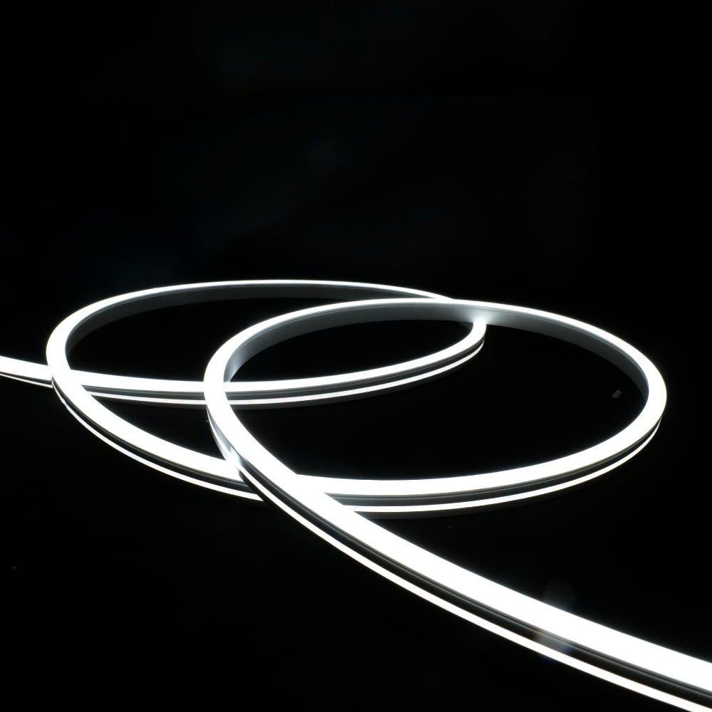 Cool White Neon Flex 24V 8x16mm 120LEDs/m IP65 Waterproof 5cm Cut - House of LEDS