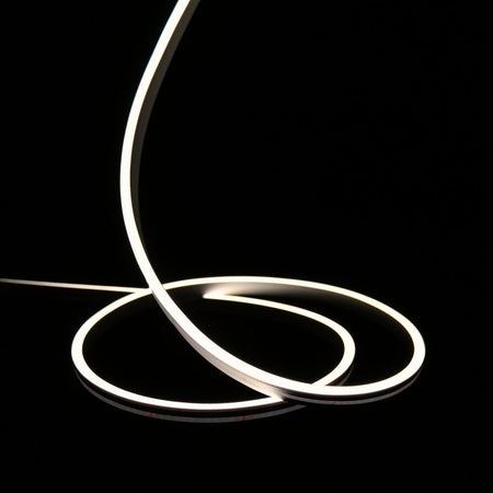 Mini Natural White Neon Flex 4000K 24V 6x12mm IP65 Waterproof 15m - House of LEDS