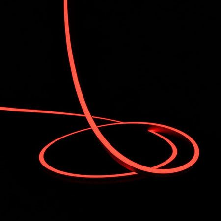 Mini Red Neon Flex 6000K 24V 6x12mm IP65 Waterproof 15m - House of LEDS