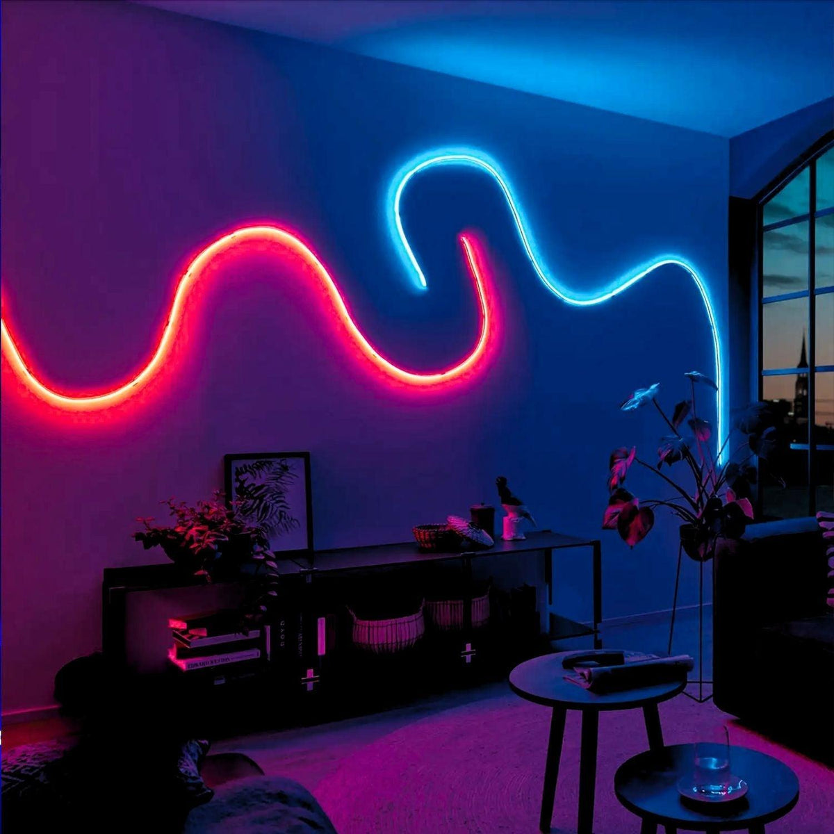 Mini RGB Neon Flex 6x12mm 12V IP65 Waterproof 5cm Cut - House of LEDS