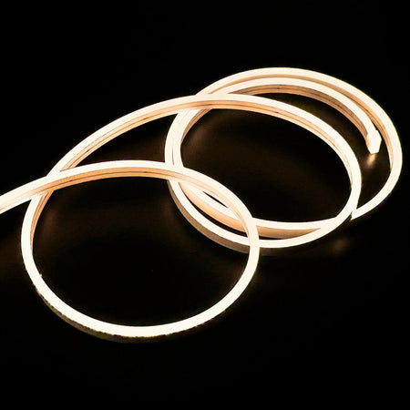 Mini RGB Neon Flex 6x12mm 12V IP65 Waterproof 5cm cut 5m Kit - House of LEDS