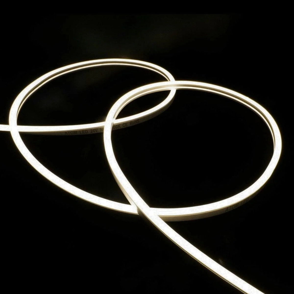 Natural White LED Flex 24V 8x16mm 120LEDs/m IP65 Waterproof 15m - House of LEDS