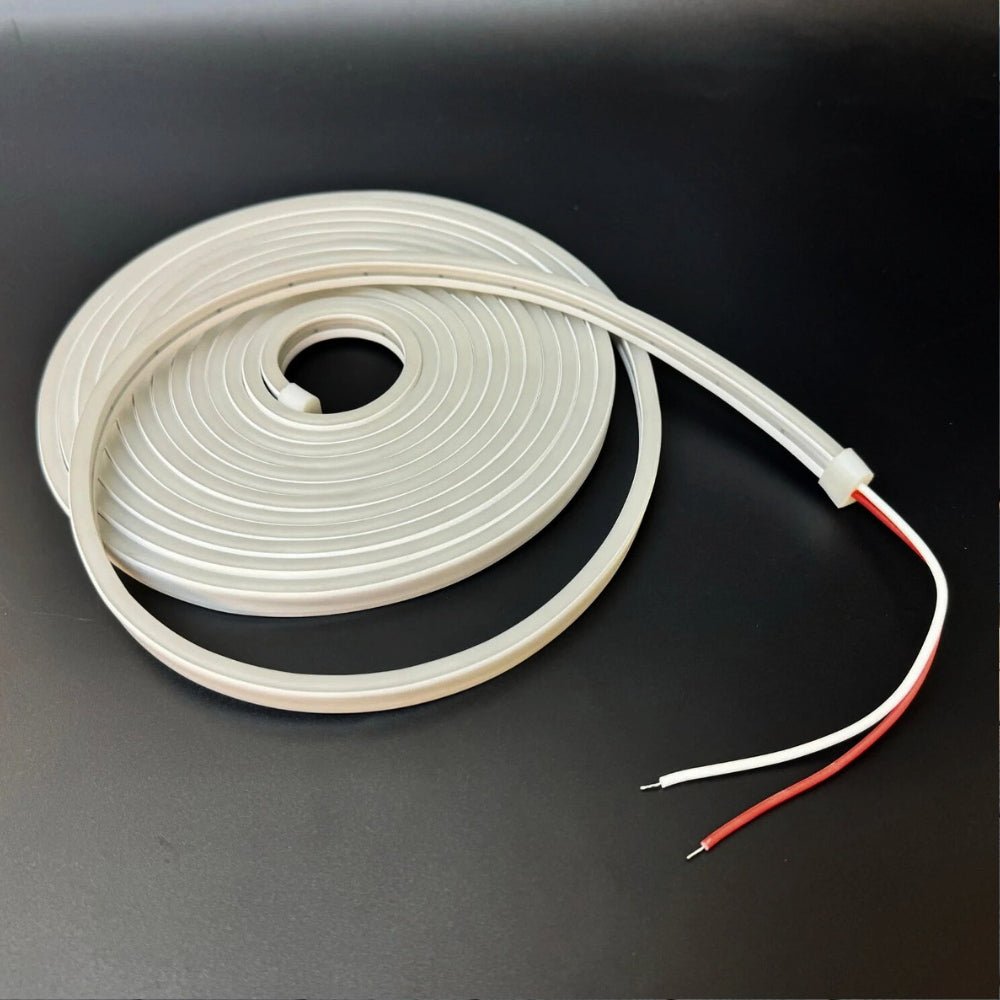 Natural White LED Flex 24V 8x16mm 120LEDs/m IP65 Waterproof 15m - House of LEDS