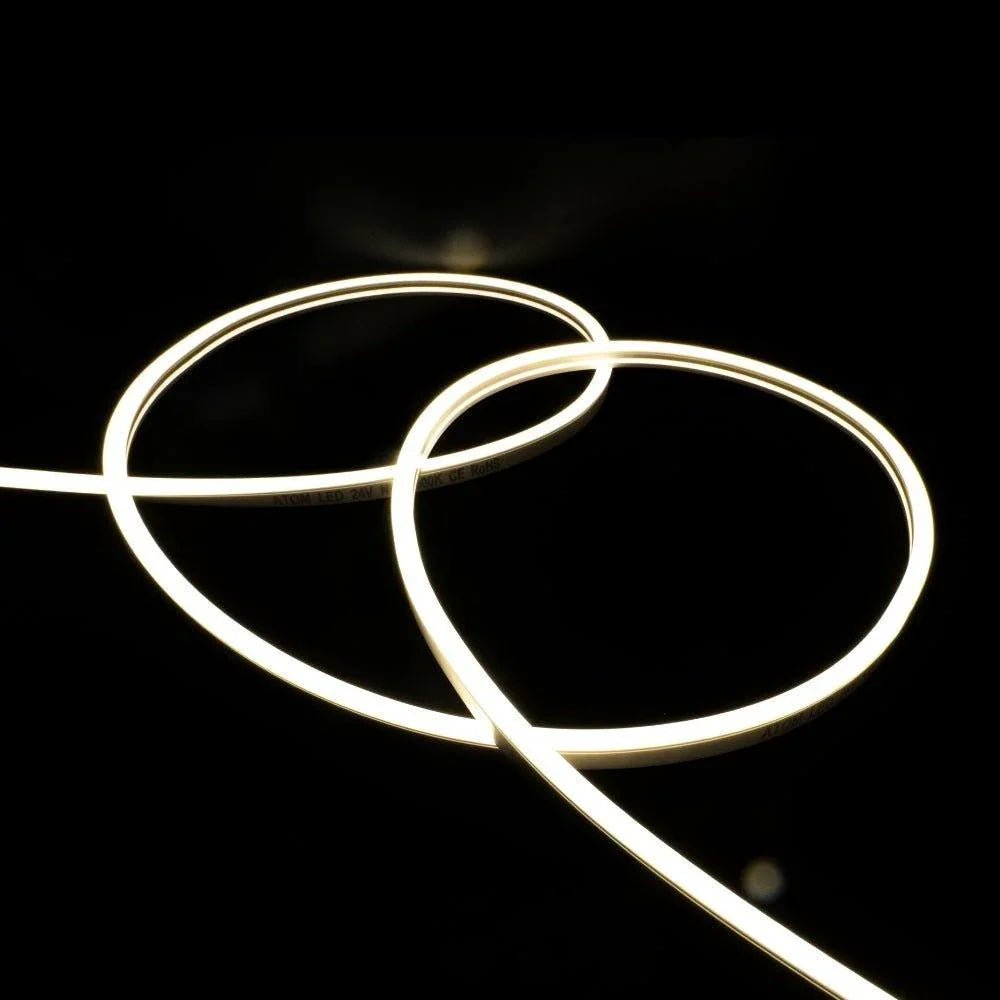 Natural White LED Flex 24V 8x16mm 120LEDs/m IP65 Waterproof 15m - House of LEDS