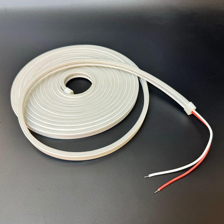 Natural White Neon Flex 4000K 12V 8x16mm IP65 Waterproof 1cm Cut - House of LEDS