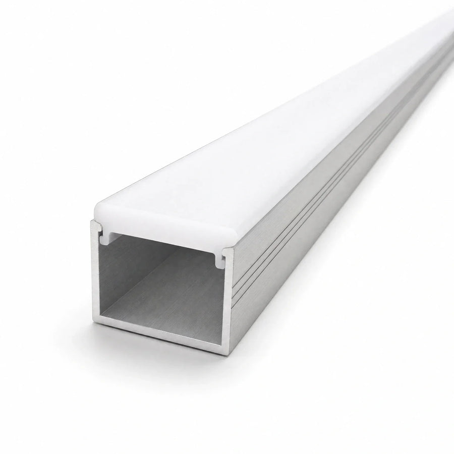 Outdoor and in-ground aluminium LED profiles