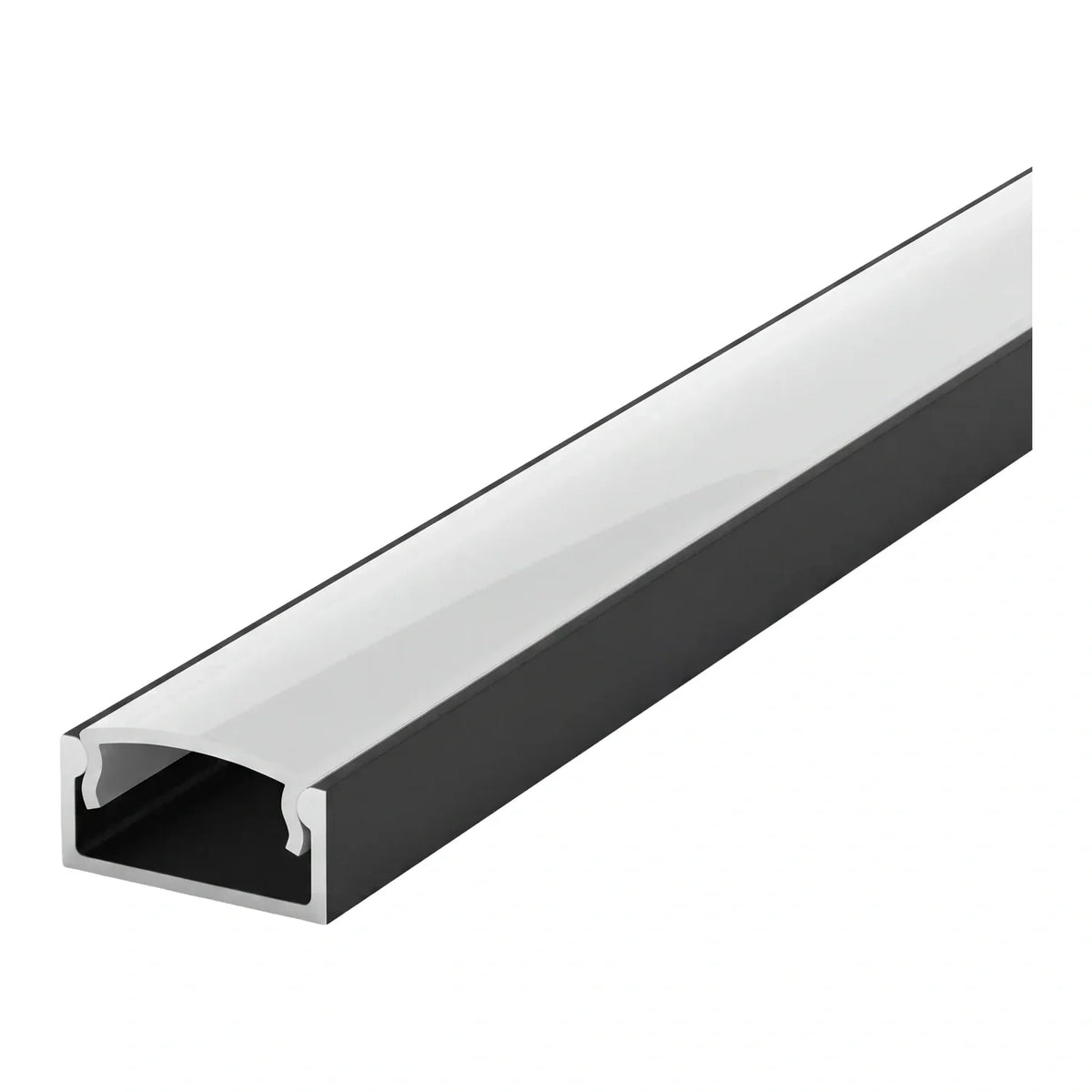 Surface-mount aluminium LED profiles