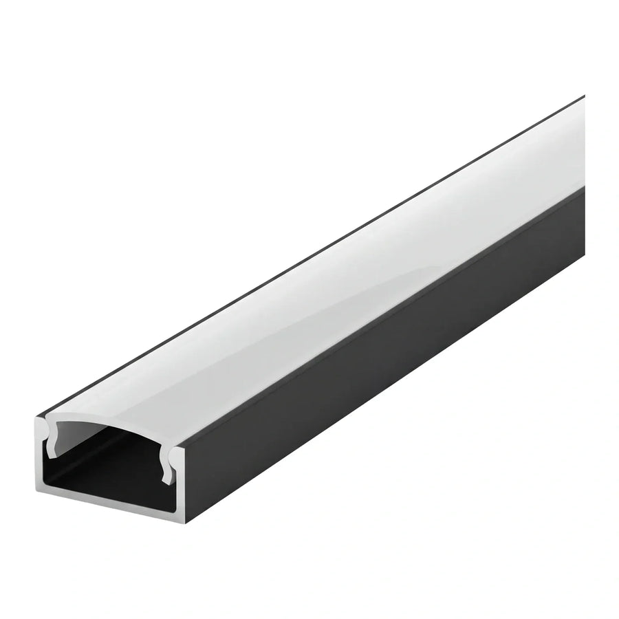 Surface-mount aluminium LED profiles