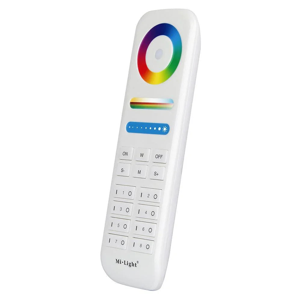 Miboxer 8 Zone RGB+CCT Remote FUT089 — view 2 — House of LEDs UK