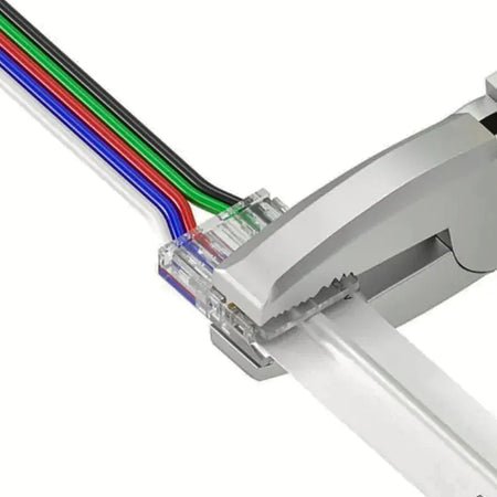12mm 5-Pin Connectors Kit for RGBW COB LED Strip Light IP20 — view 7 — House of LEDs UK