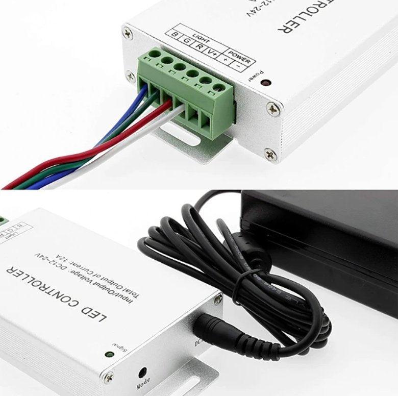 12V/24V 24A RGB LED Strip Controller with IR 44 Key Remote For RGB SMD 5050 3528 — view 6 — House of LEDs UK