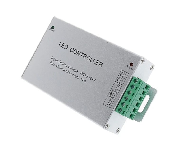 12V/24V 24A RGB LED Strip Controller with IR 44 Key Remote For RGB SMD 5050 3528 - House of LEDS