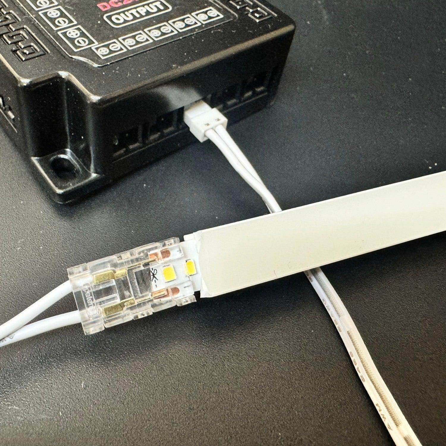 12V/24V LED Strip Light Extension Cable for 5mm & 8mm Strip — view 4 — House of LEDs UK