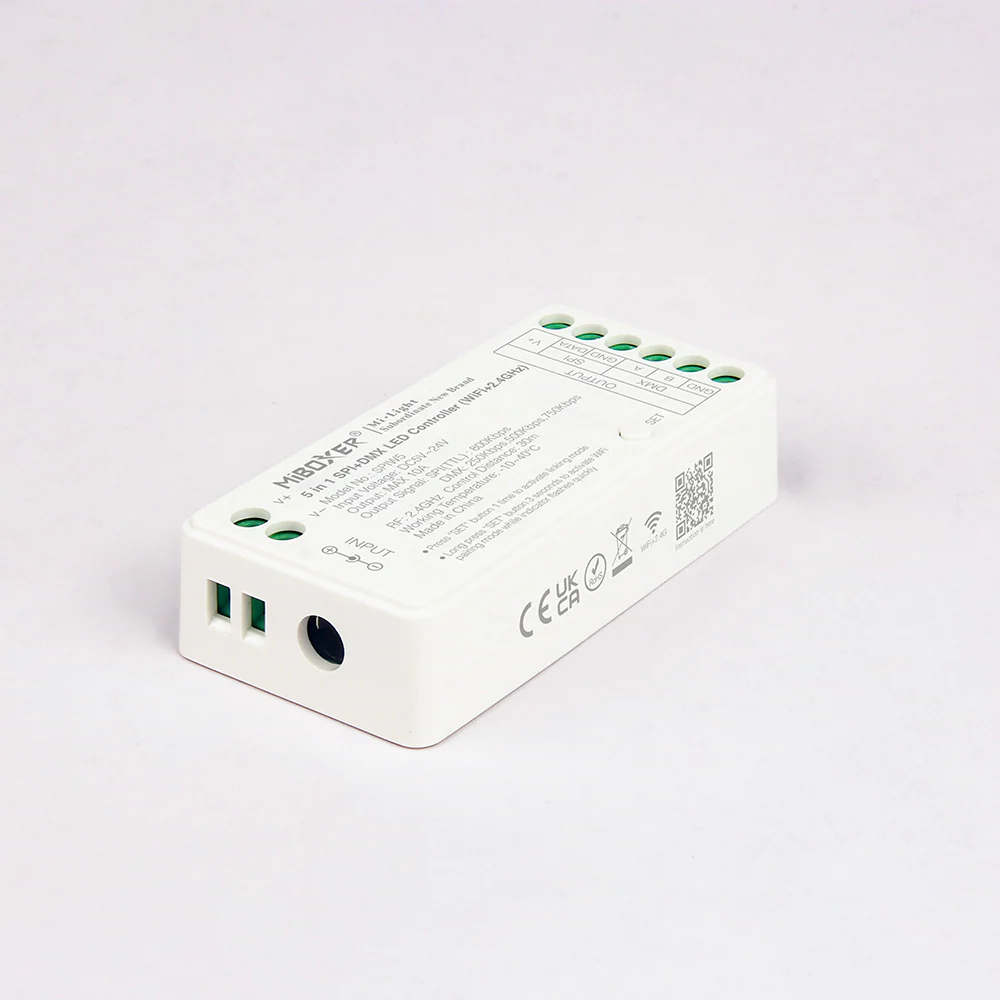 Miboxer 5 in 1 SPI+DMX LED Controller (WiFi+2.4G) SPIW5