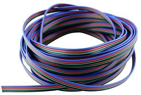 4 Pin RGB LED Strip Extension Wire Connector for RGB 5050 3528 — view 3 — House of LEDs UK