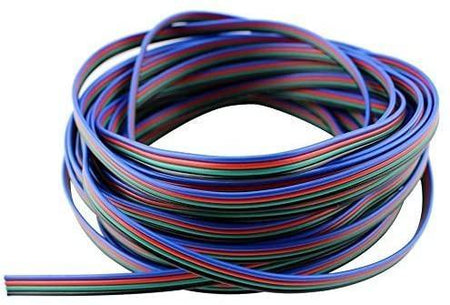 4 Pin RGB LED Strip Extension Wire Connector for RGB 5050 3528 — view 3 — House of LEDs UK