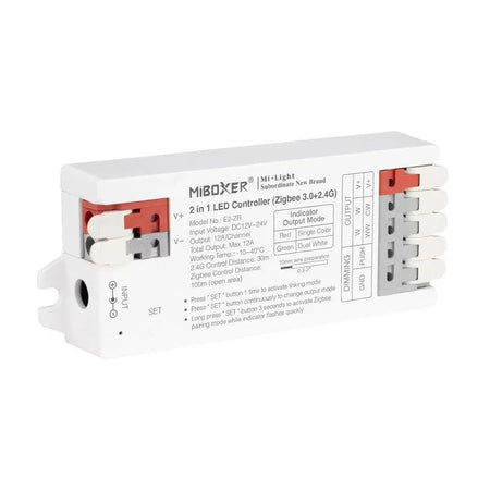 Miboxer Zigbee 3.0 E2-ZR 2 in 1 LED Light Strip Controller 12V-24V — House of LEDs UK