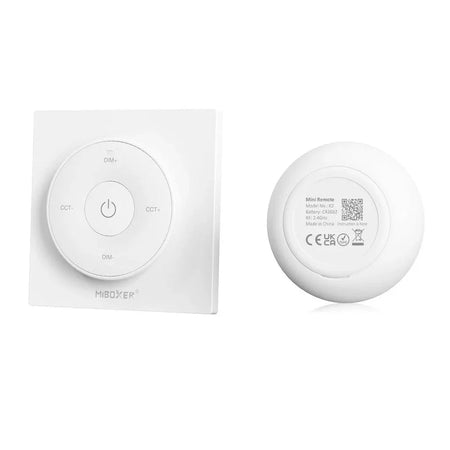 Miboxer K2 Mini Remote (2.4GHz) CCT Bulbs and Controllers White — view 2 — House of LEDs UK