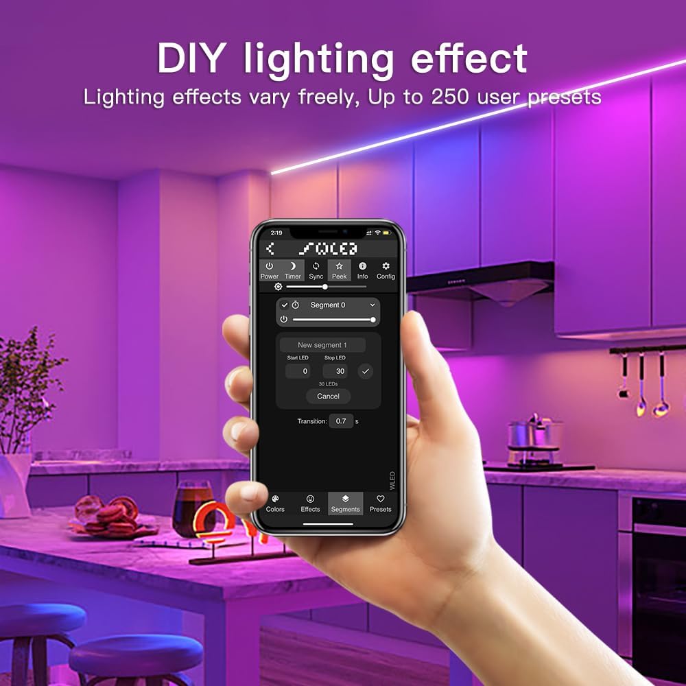 GLEDOPTO ESP32 WLED Digital Pixel LED Controller With Mic Music App Control GL-C-010WL — view 2 — House of LEDs UK