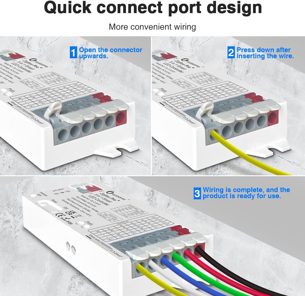 GLEDOPTO ZigBee Pro Plus 5 in 1 Series Controllers for LED Light Strips Smart Home GL-C-201P — view 3 — House of LEDs UK
