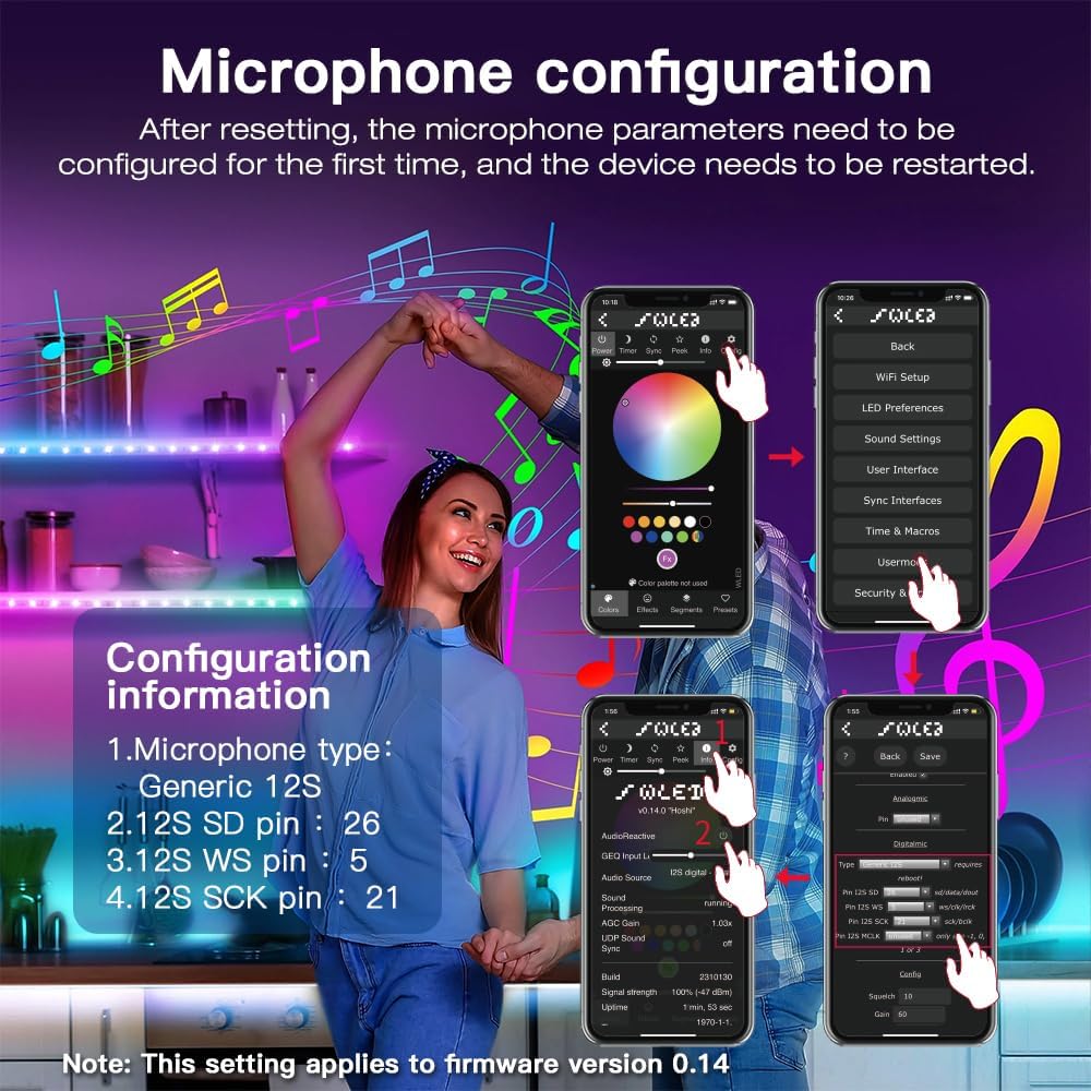 GLEDOPTO ESP32 Mini WLED Pixel Controller DIY Music GL-C-310WL — view 8 — House of LEDs UK