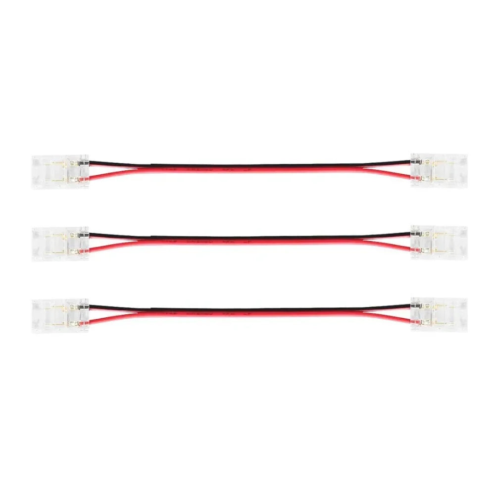 10mm 2-Pin DC Connectors for Single COB LED Strip Light IP20 — view 5 — House of LEDs UK