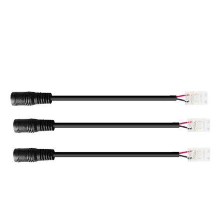 10mm 2-Pin DC Connectors for Single COB LED Strip Light IP20 — view 8 — House of LEDs UK