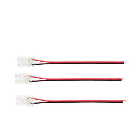 8mm 2-Pin DC Connectors for Single COB LED Strip Light IP20 — view 4 — House of LEDs UK
