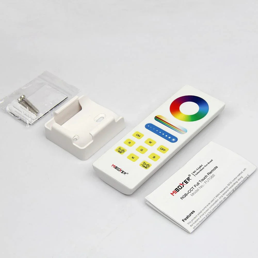 Miboxer RGB+CCT Full Touch RF Remote FUT088 — view 3 — House of LEDs UK