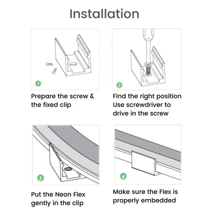 Yellow LED Neon Flex 220V 240V 8x16mm 120LEDs/m IP67 Waterproof with UK Plug - ATOM LED