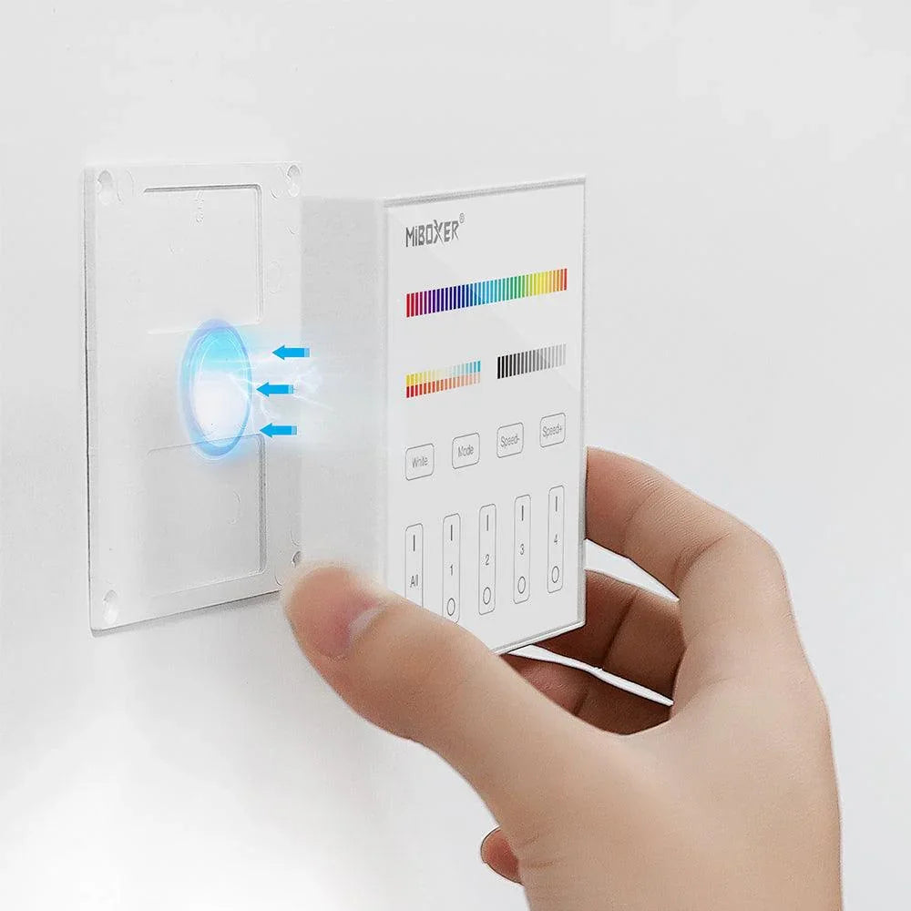 Miboxer B0 Wall Mount Panel Remote RGB+CCT — view 4 — House of LEDs UK