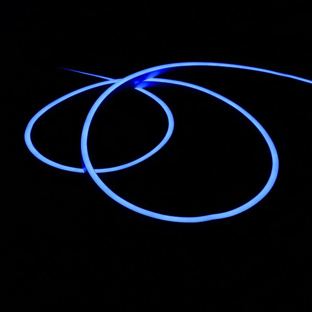 Blue LED Neon Flex 24V 8x16mm 120LEDs/m IP65 Waterproof 15m — view 3 — House of LEDs UK