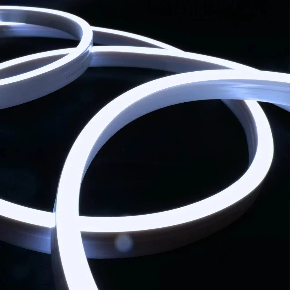 Cool White Neon Flex 6000K 48V 10x20mm IP67 Waterproof 50m — view 4 — House of LEDs UK