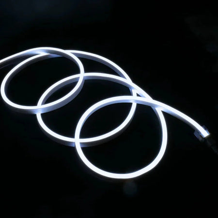 Cool White Neon Flex 6000K 48V 10x20mm IP67 Waterproof 50m — view 3 — House of LEDs UK