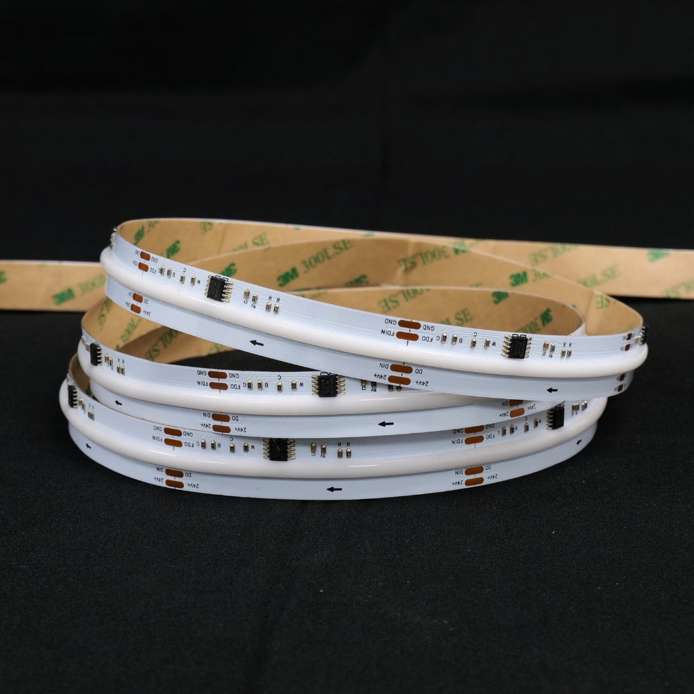 Digital Pixel RGB CCT COB Strip 24V IP20 840 LEDs/m WS2805 15mm Wide — view 11 — House of LEDs UK
