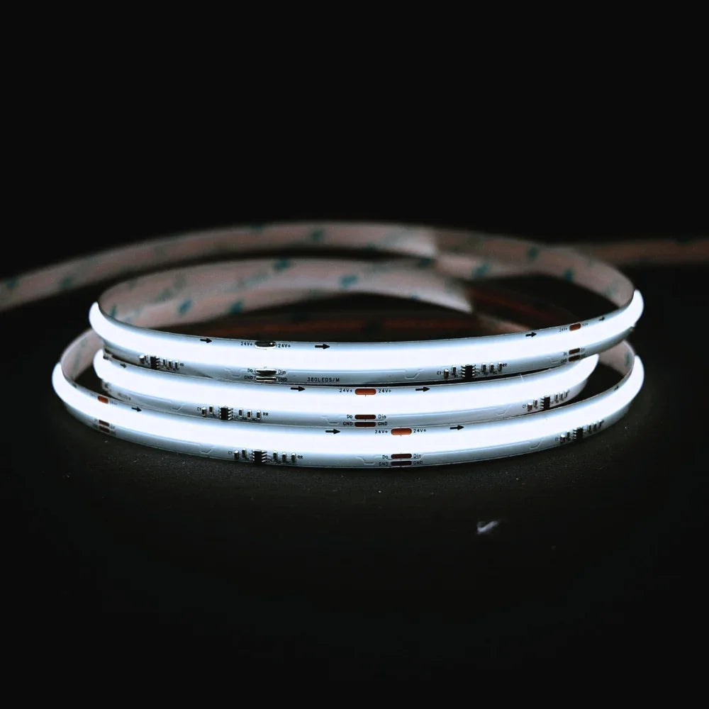 Digital Pixel SPI 2811 COB Strip Cool White 6000K 24V IP20 — House of LEDs UK
