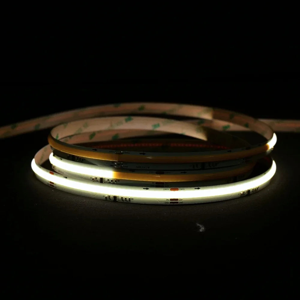 Digital Pixel SPI 2811 COB Strip Natural White 4000K 24V IP20 — view 4 — House of LEDs UK