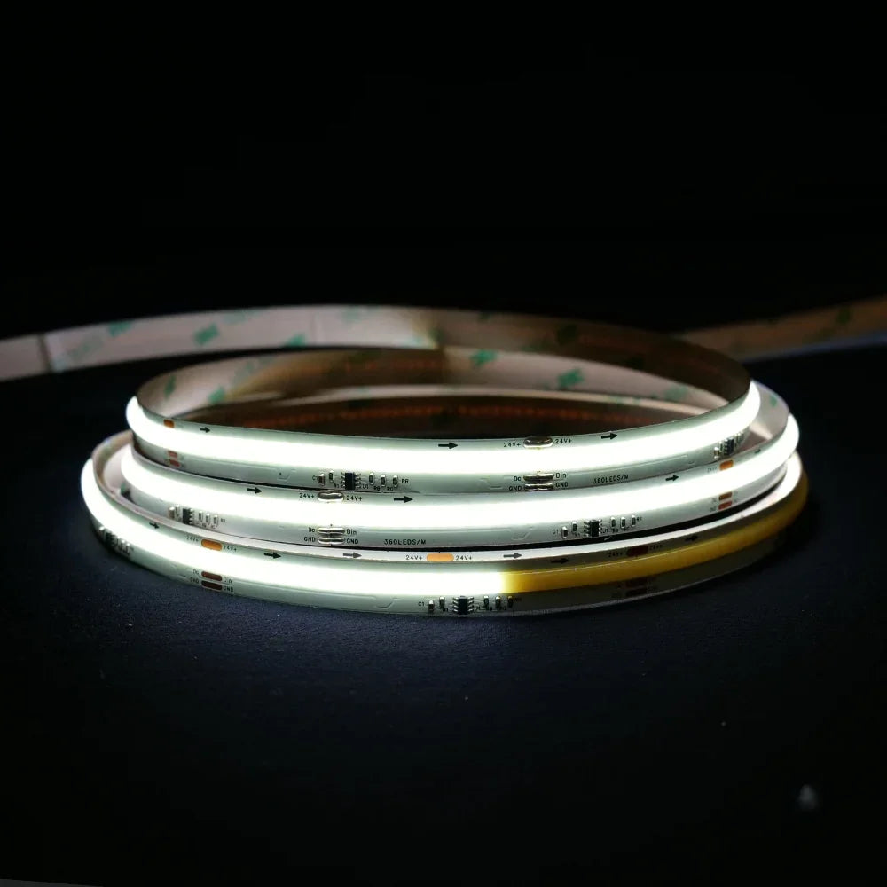 Digital Pixel SPI 2811 COB Strip Natural White 4000K 24V IP20 — view 7 — House of LEDs UK