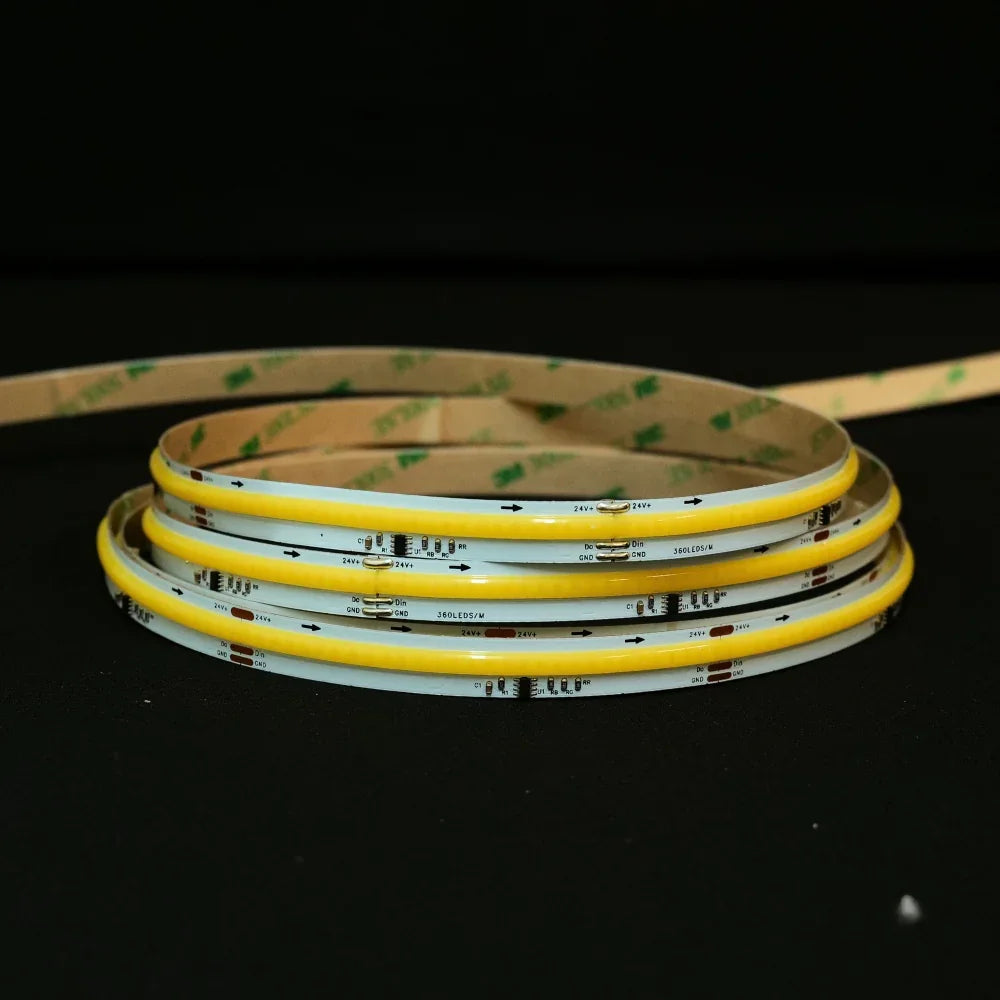 Digital Pixel SPI 2811 COB Strip Natural White 4000K 24V IP20 — view 2 — House of LEDs UK