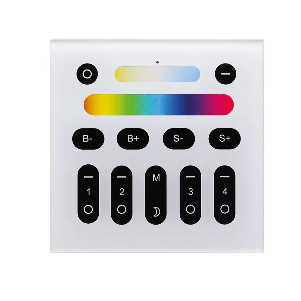 GLEDOPTO 2.4G Wall Switch Panel for RGB RGBW RGB-CCT lighting GL-W-003Z — House of LEDs UK