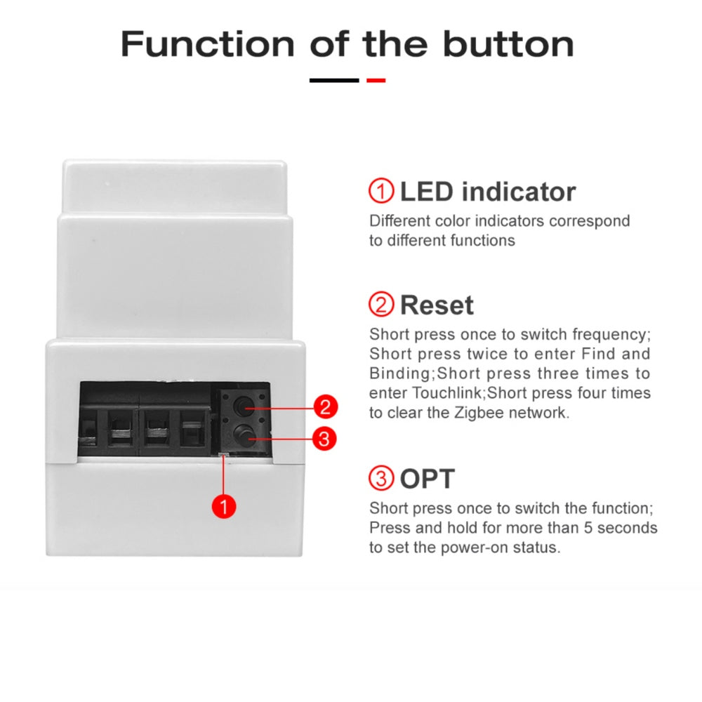 GLEDOPTO 35mm Din Rail Mount 5 in 1 Zigbee Smart Controller GL-C-011P — view 6 — House of LEDs UK
