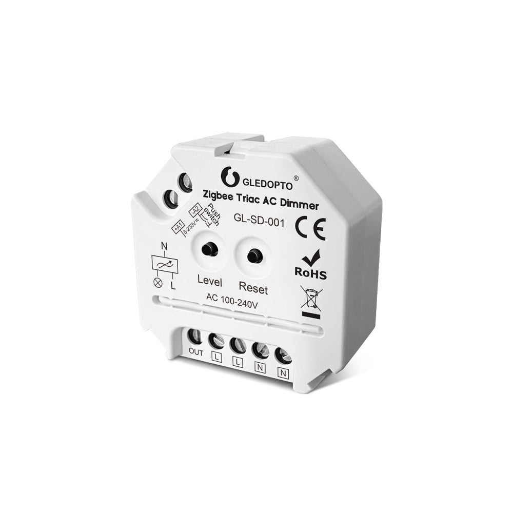 GLEDOPTO ZigBee Triac AC 100 - 240V Dimmer GL-SD-001 — House of LEDs UK