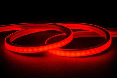 Red LED Neon Flex 220V 240V Top Bend 20cm Cutting IP65 with UK Plug — view 5 — House of LEDs UK