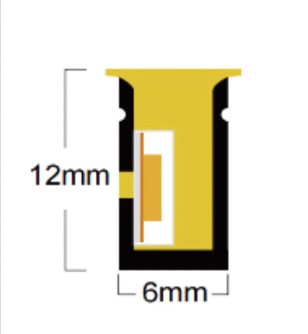 MaxiFlex White Extra Long 24V 6x12mm Ip67 5cm Cut 20m — view 44 — House of LEDs UK