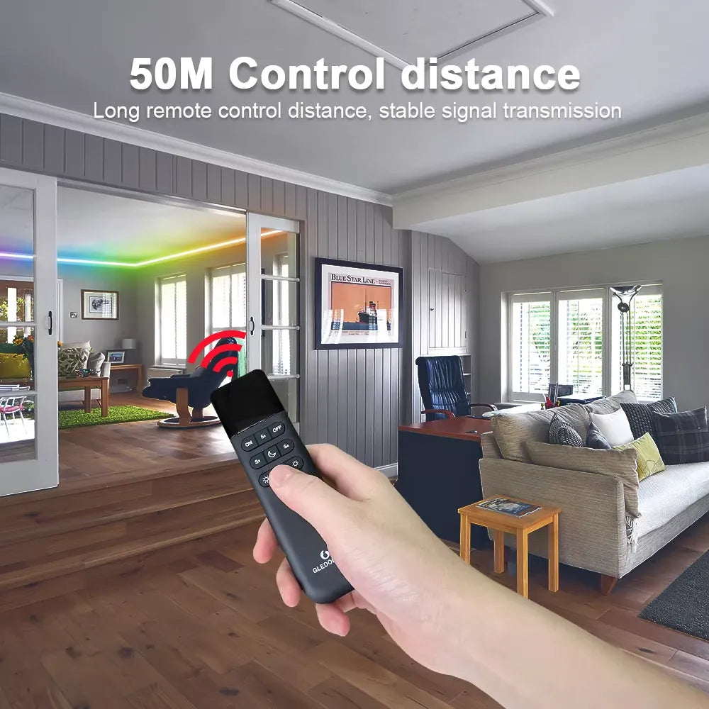 GLEDOPTO WLED WiFi Remote Control for ESP32/ESP8266 Controllers GL-RC-001WL — view 5 — House of LEDs UK