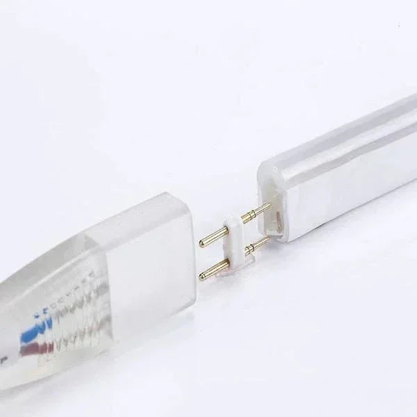 Yellow LED Neon Flex 220V 240V 8x16mm 120LEDs/m IP65 Waterproof with UK Plug — view 13 — House of LEDs UK
