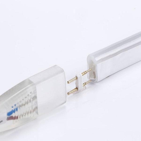 Green LED Neon Flex 220V 240V 8x16mm 120LEDs/m IP65 Waterproof with UK Plug — view 12 — House of LEDs UK
